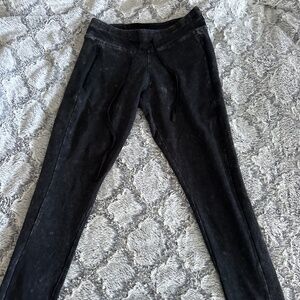 Pink black/gray yoga pants